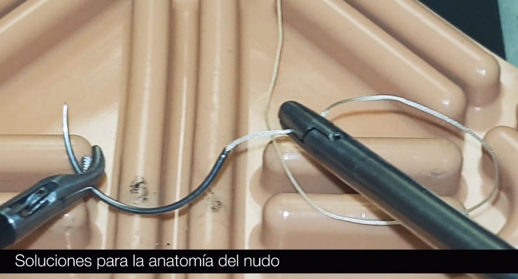 Nociones Básicas de Sutura en CMI 11:" Soluciones para la anatomía del nudo"